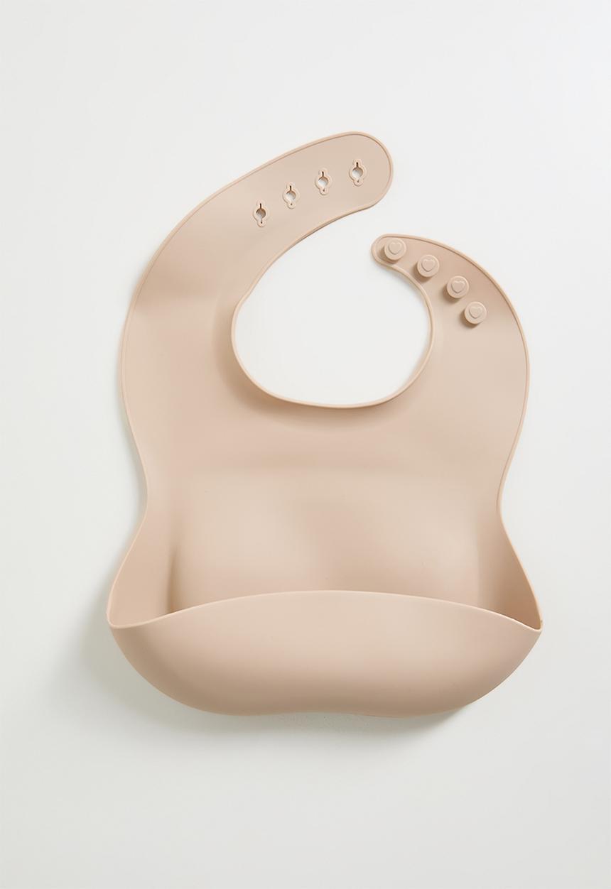 Pop Candy - Silicone baby tableware - light brown