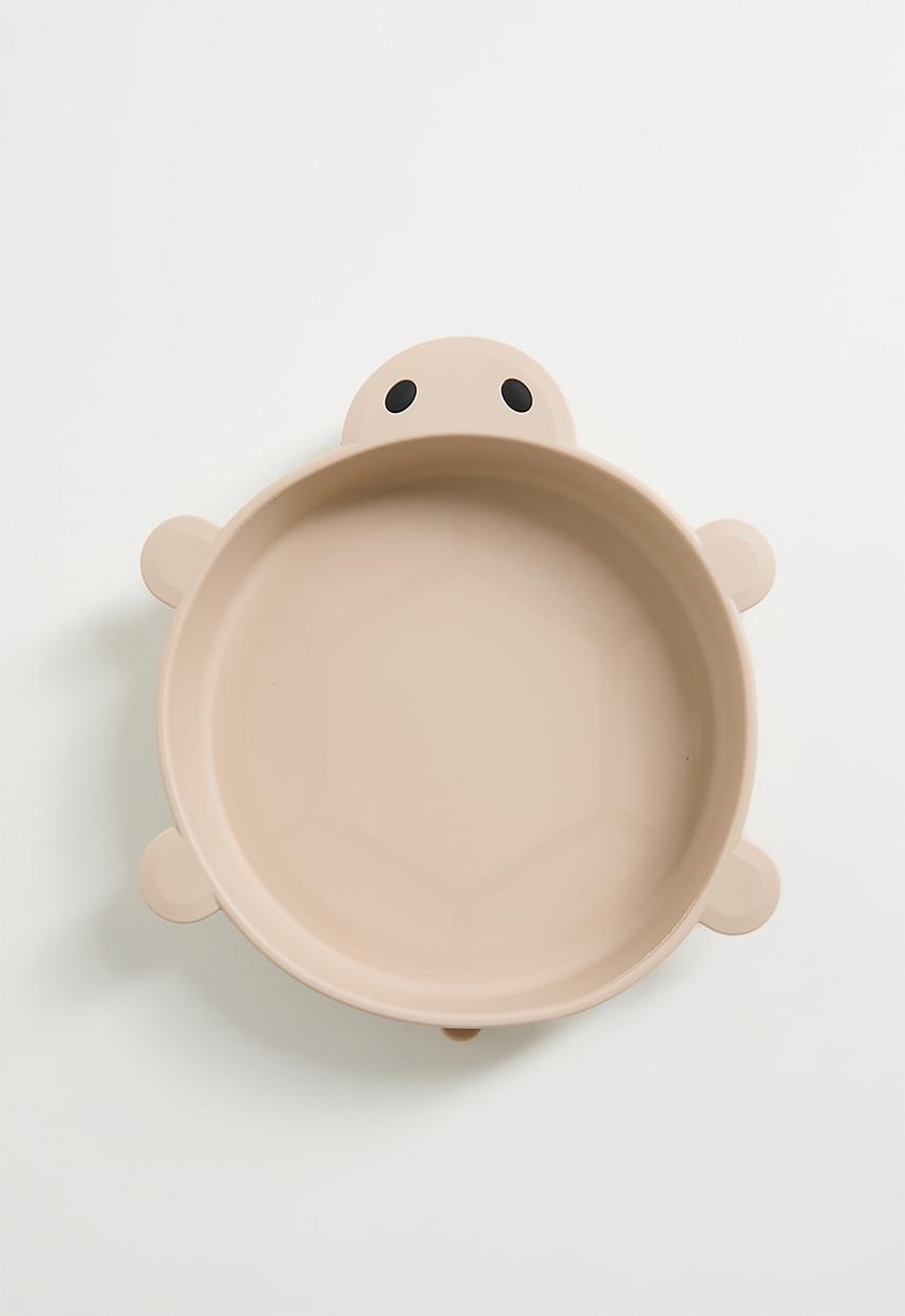 Pop Candy - Silicone baby tableware - light brown