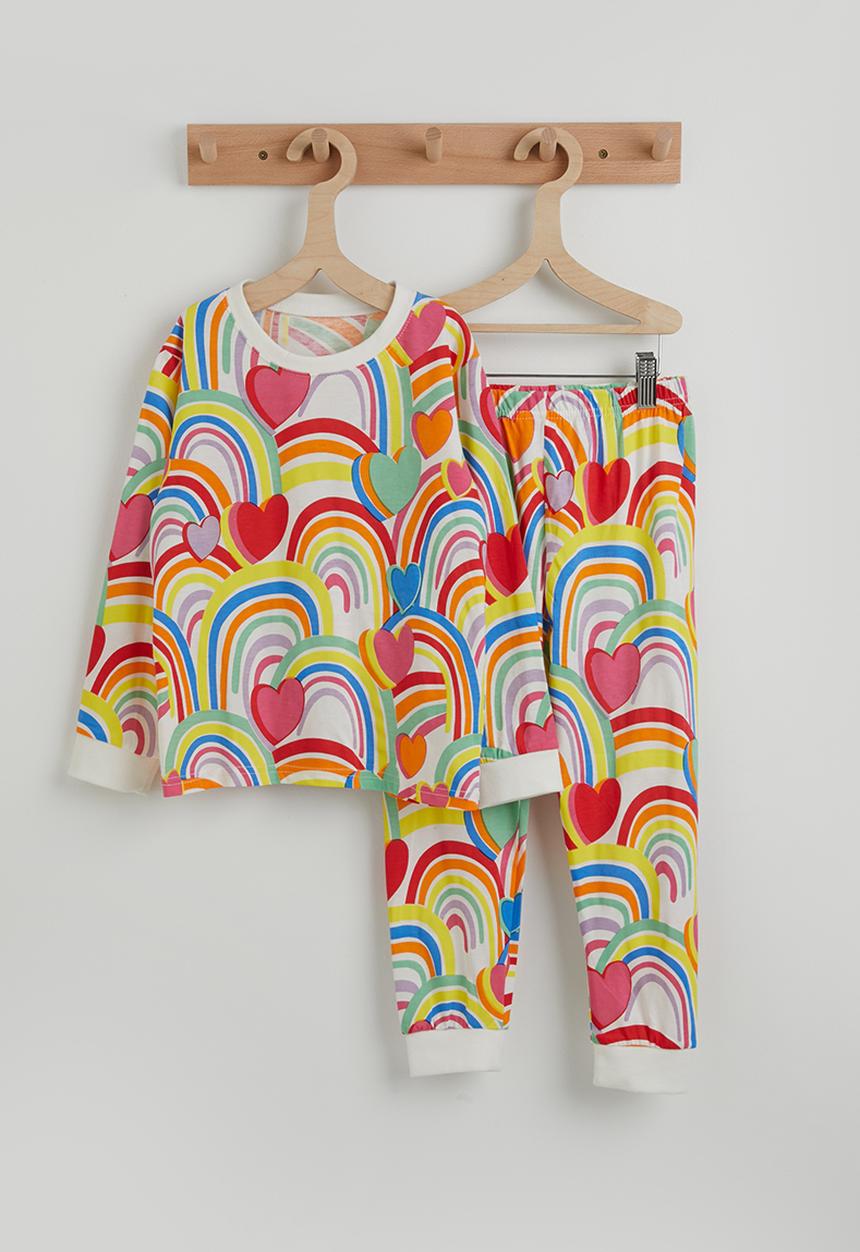 Pop Candy - Long pj set - multicolour / floral aop