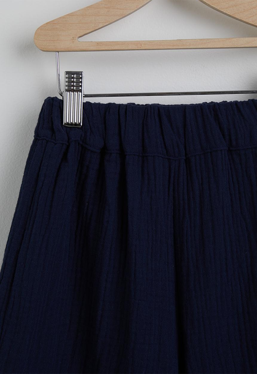 Pop Candy - Cropped shirt and shorts - navy