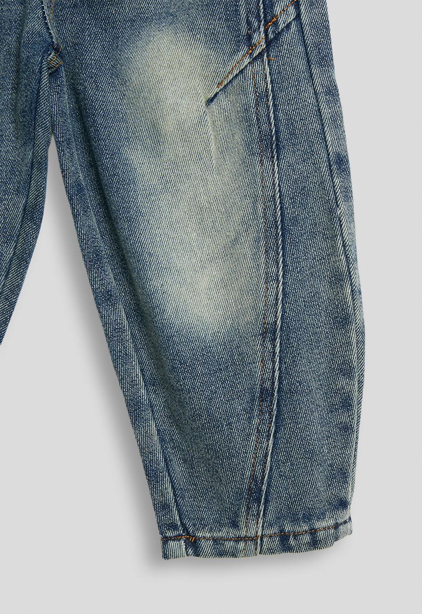 Pop Candy - Panelled stone wash jeans - blue