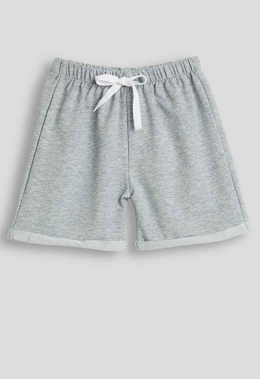 Pop Candy - Rolled cuff shorts - grey