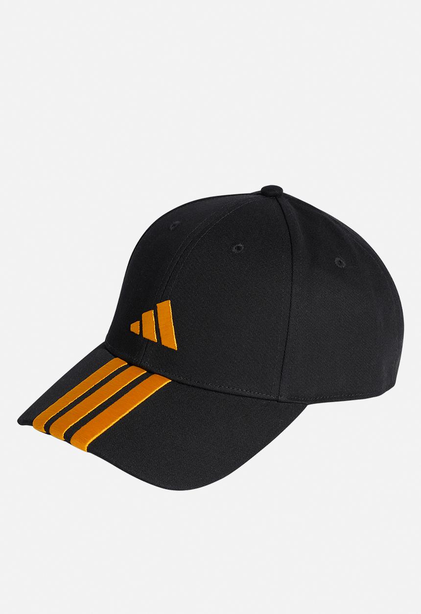 adidas Performance - Baseball 3 stripe cap nl - black/collegiate gold