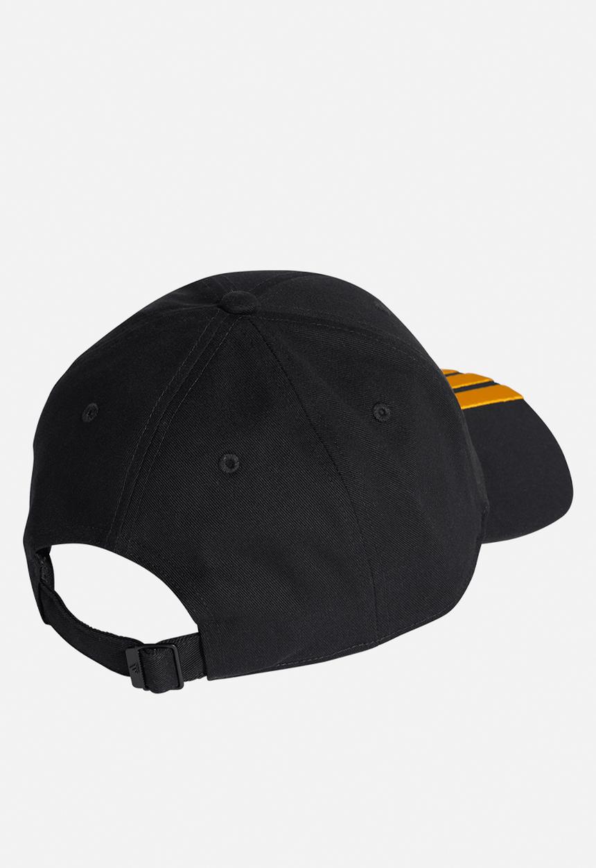 adidas Performance - Baseball 3 stripe cap nl - black/collegiate gold