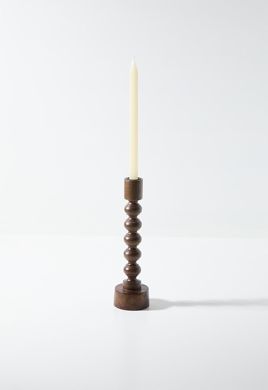 H&S - Dinner candle set of 2 - Ivory