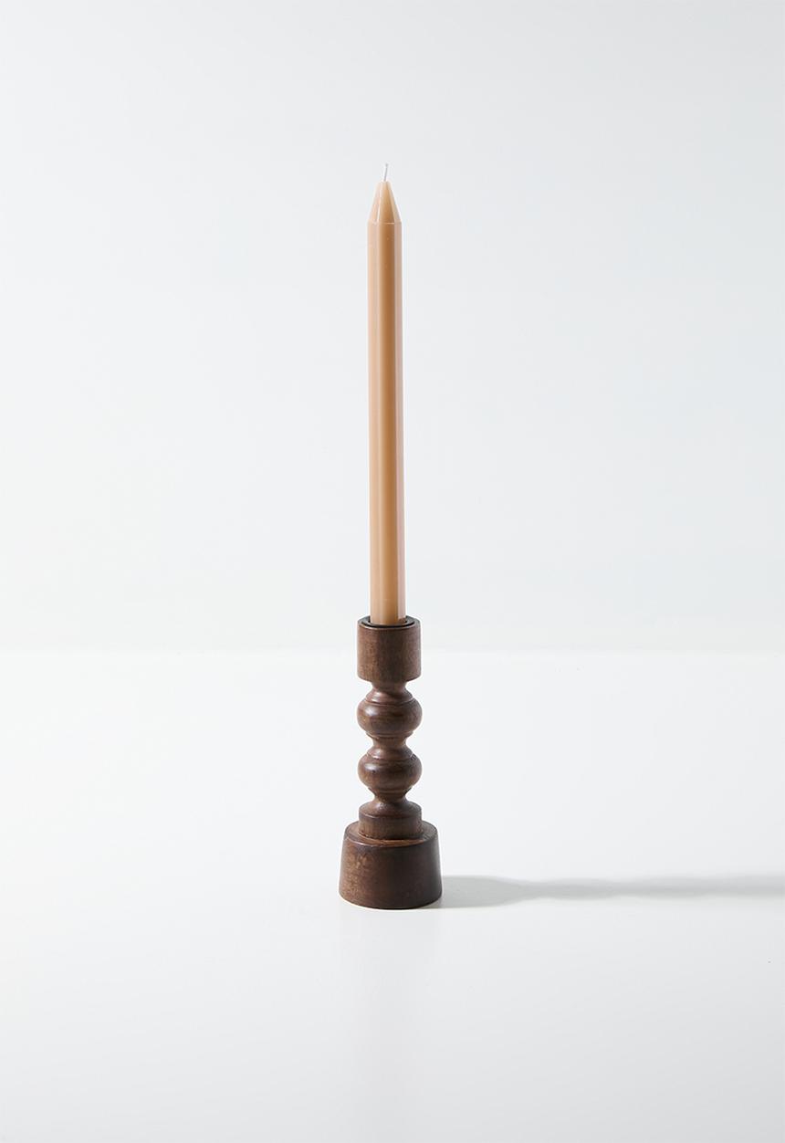 H&S - Dinner candle set of 2 - Blush