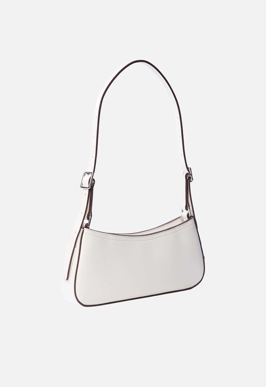 Calvin Klein - Ck small shoulder bag - white alyssum