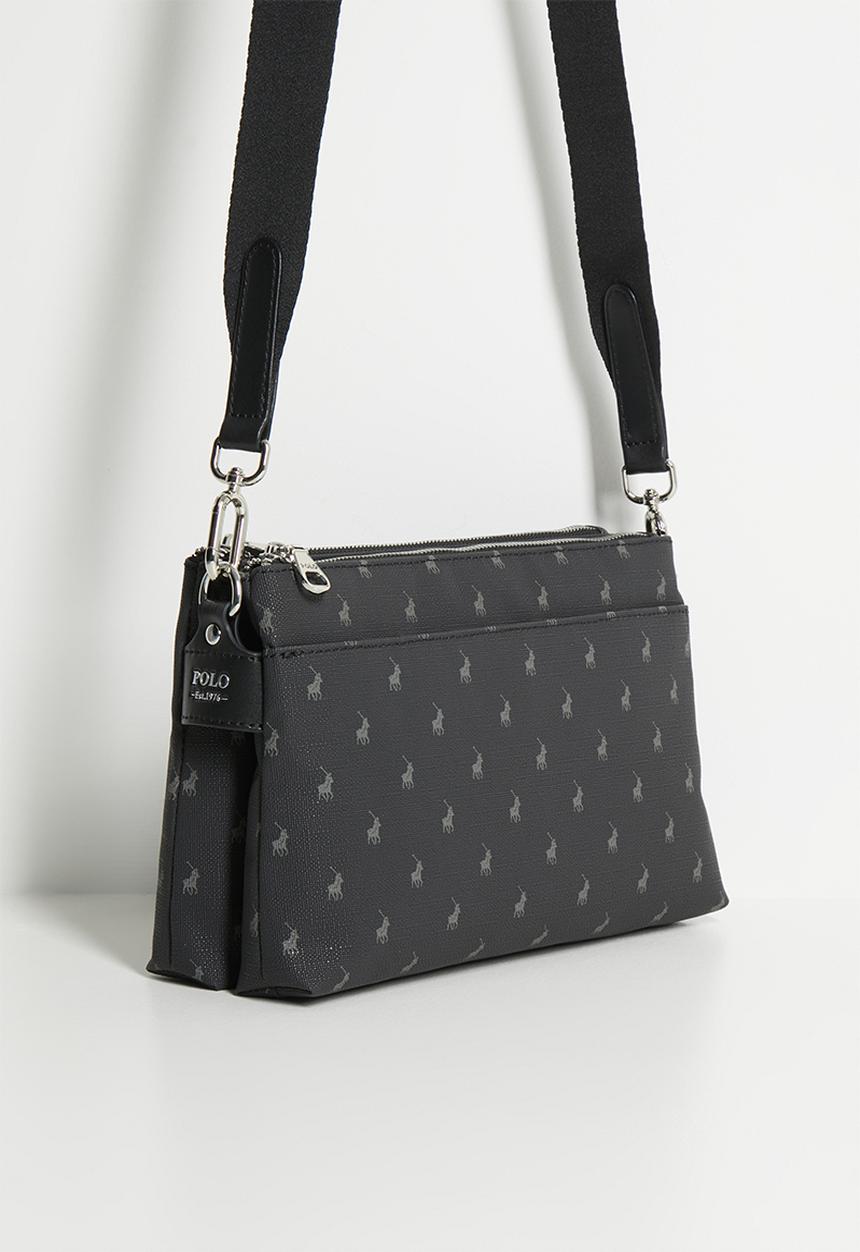 POLO - Lifestyle Bags Double Compartment Sling - Black