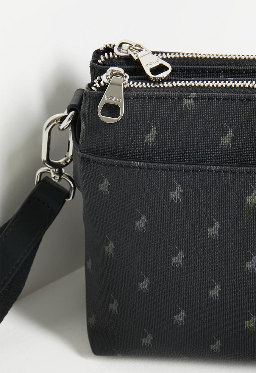 POLO - Lifestyle Bags Double Compartment Sling - Black