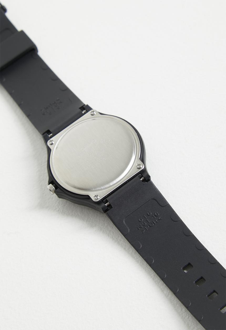Casio - 50M Resin Ana Date White Dia - Black