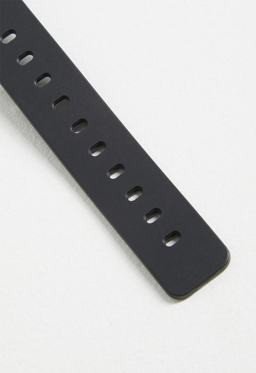 Casio - Analog Rect Black Slim Black - Black