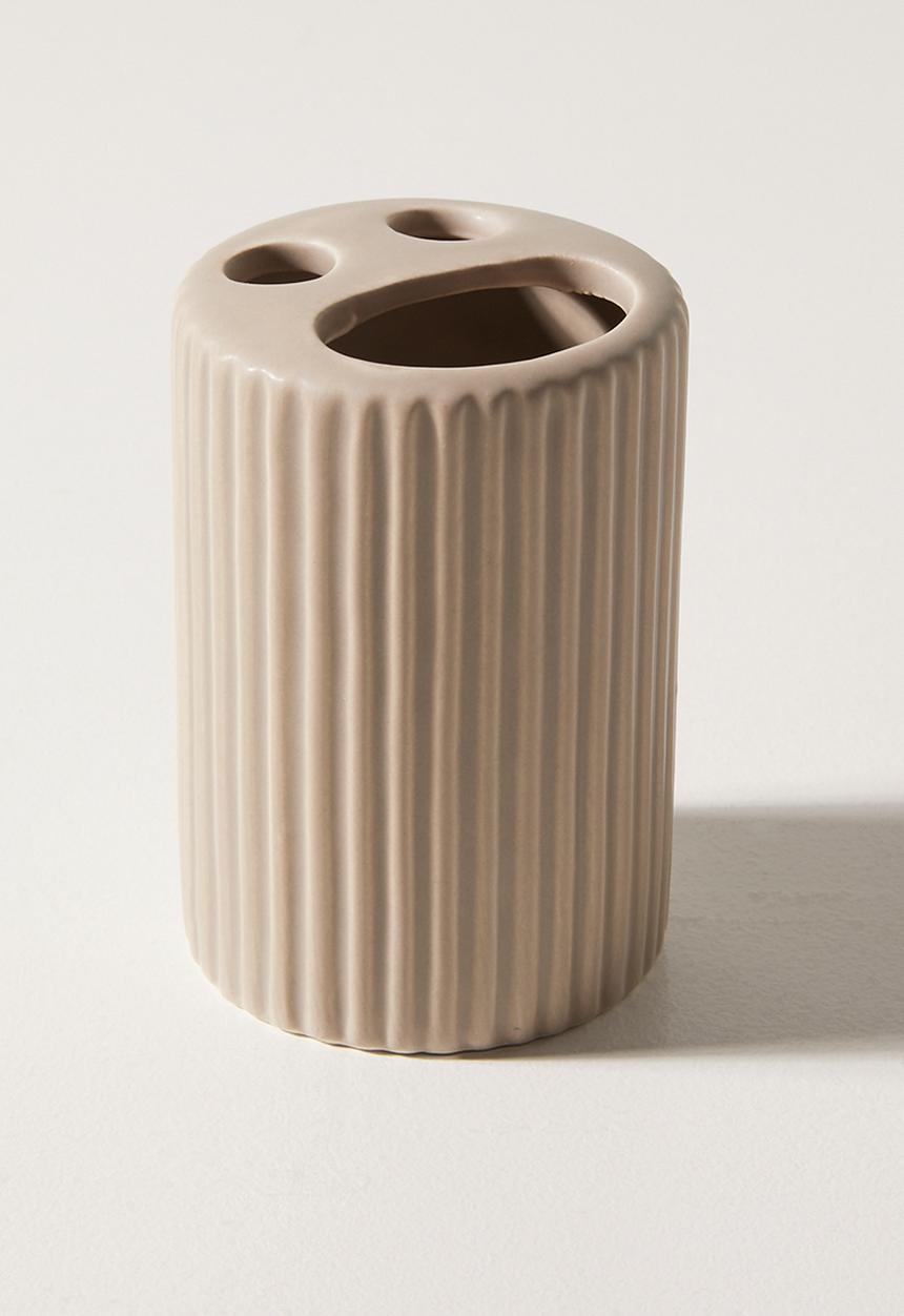 Bathroom Solutions - Molly Bathroom Accessory set of 4 -Taupe