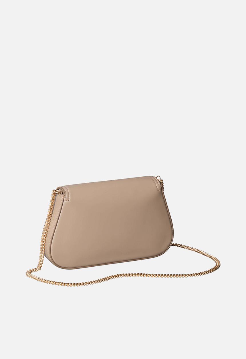 Calvin Klein - Ck curved wallet on chain - desert taupe