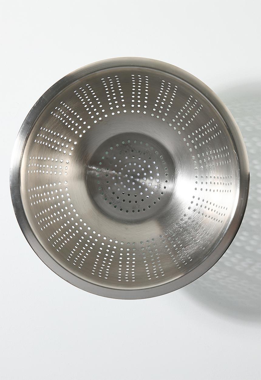Excellent Houseware - Vevo stainless steel colander - Sage