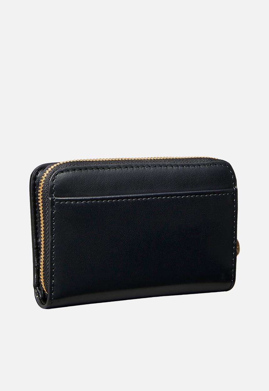 Calvin Klein - Ck medium flap zip around - black
