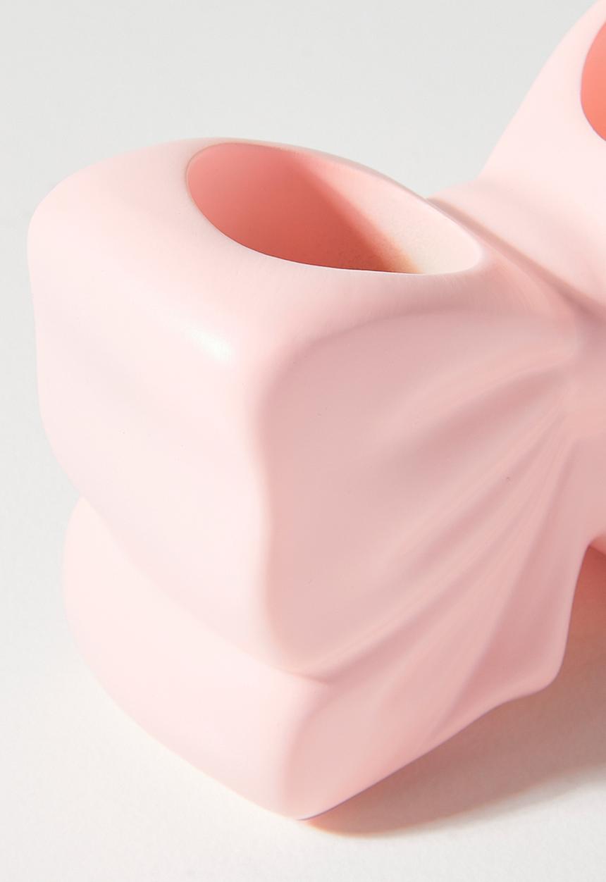 Pop Candy - Bow-shaped toothbrush holder - pink