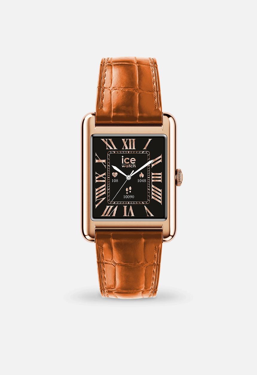 ICE Watch - ICE smart TKS 2.0 rectangular 1.41 - Rose-Gold Cognac