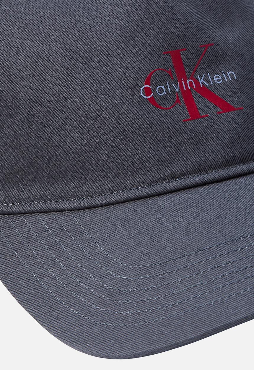 Calvin Klein - Monologo printed baseball cap - turbulence