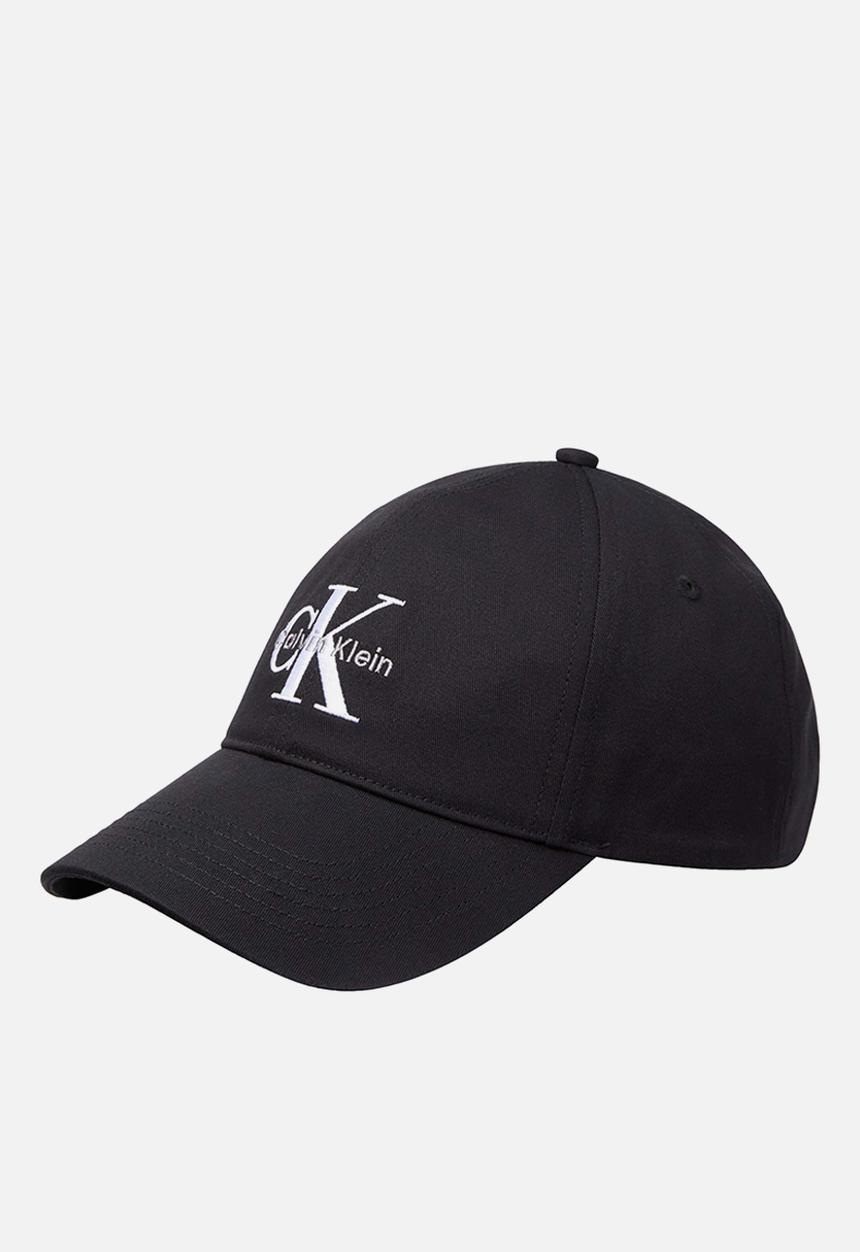 Calvin Klein - Monologo embroidery baseball hat - black