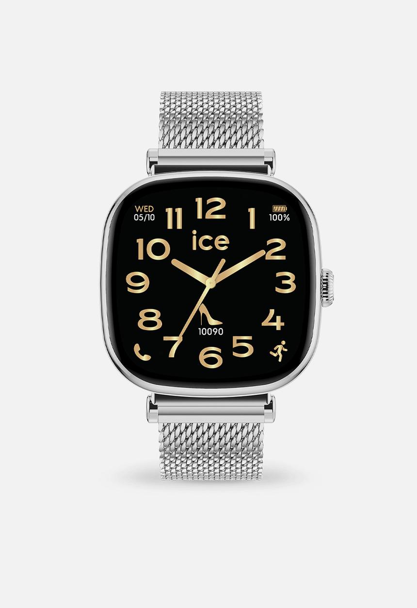 ICE Watch - ICE smart SQ 2.0 square 1.70 Small - Silver Milanese
