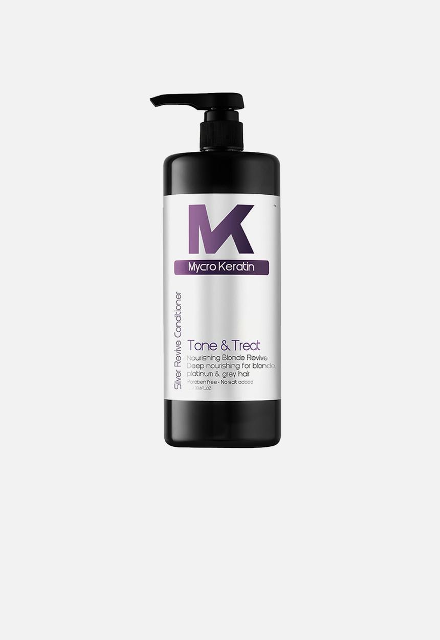 Mycro Keratin - Tone and Treat Silver Conditioner 1L
