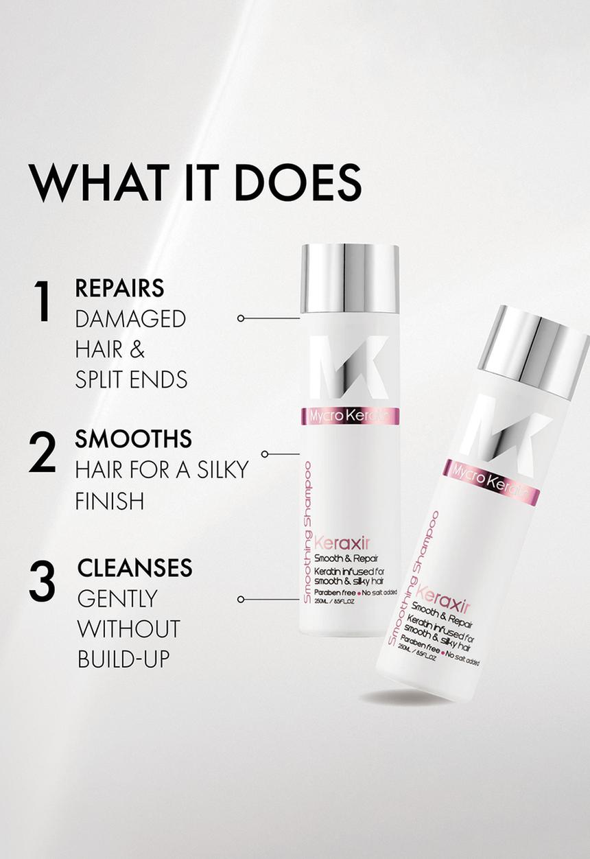 Mycro Keratin - Keraxir Smoothing Shampoo 250ml
