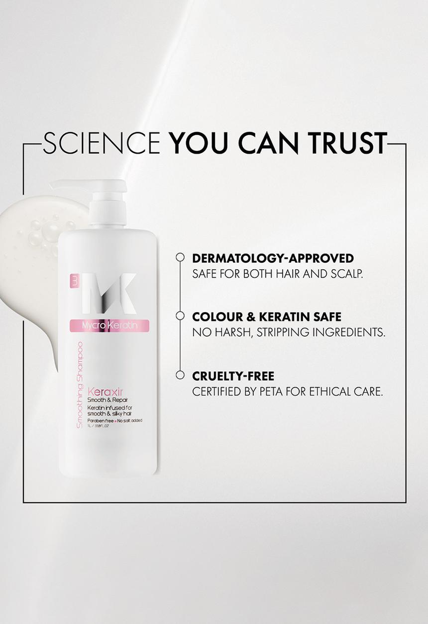Mycro Keratin - Keraxir Smoothing Shampoo 1L