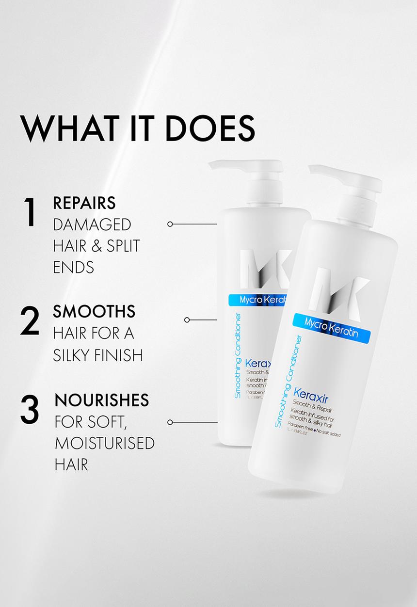 Mycro Keratin - Keraxir Smoothing Conditioner 1L