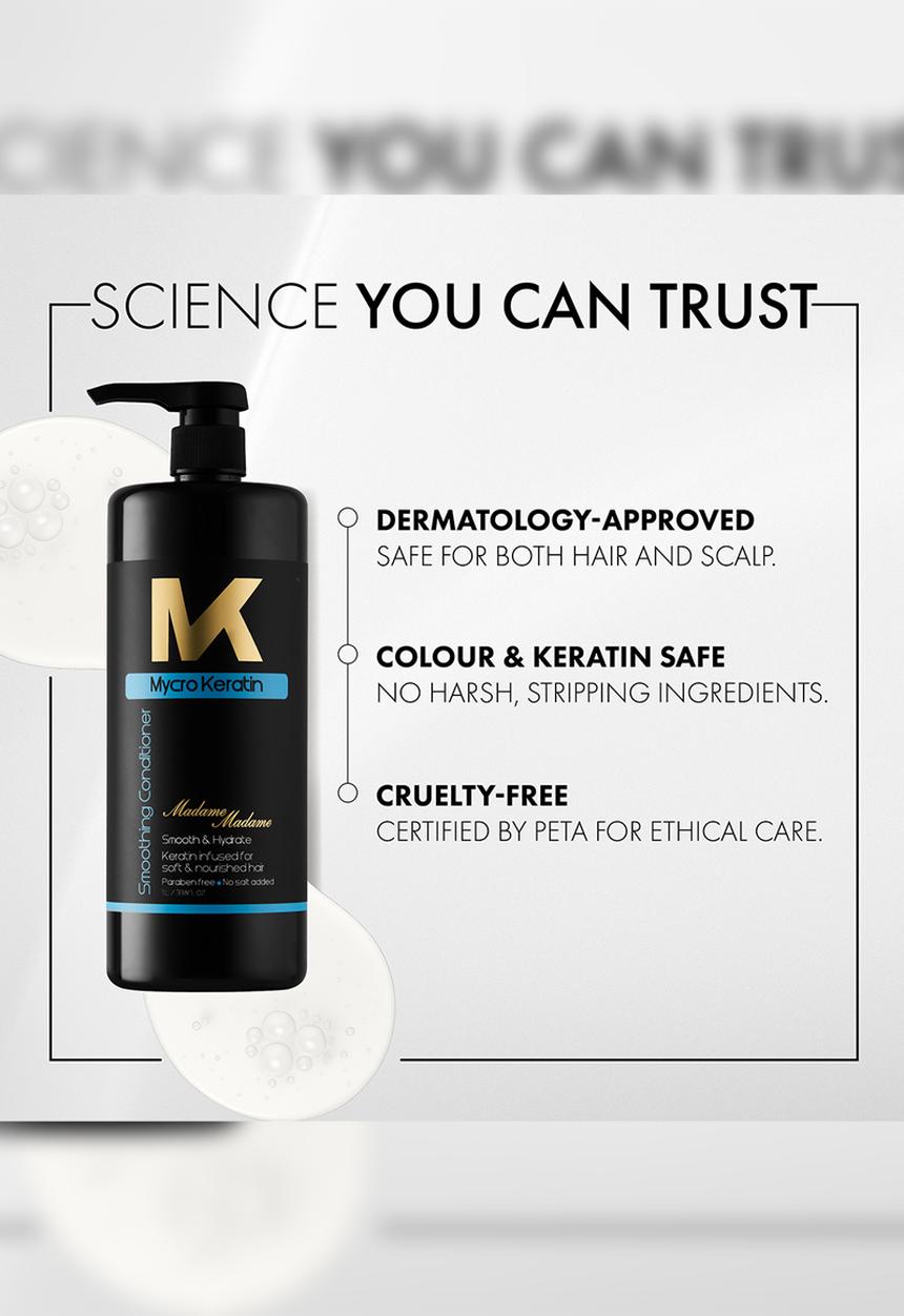 Mycro Keratin - Madame Madame Smoothing Conditioner 1L