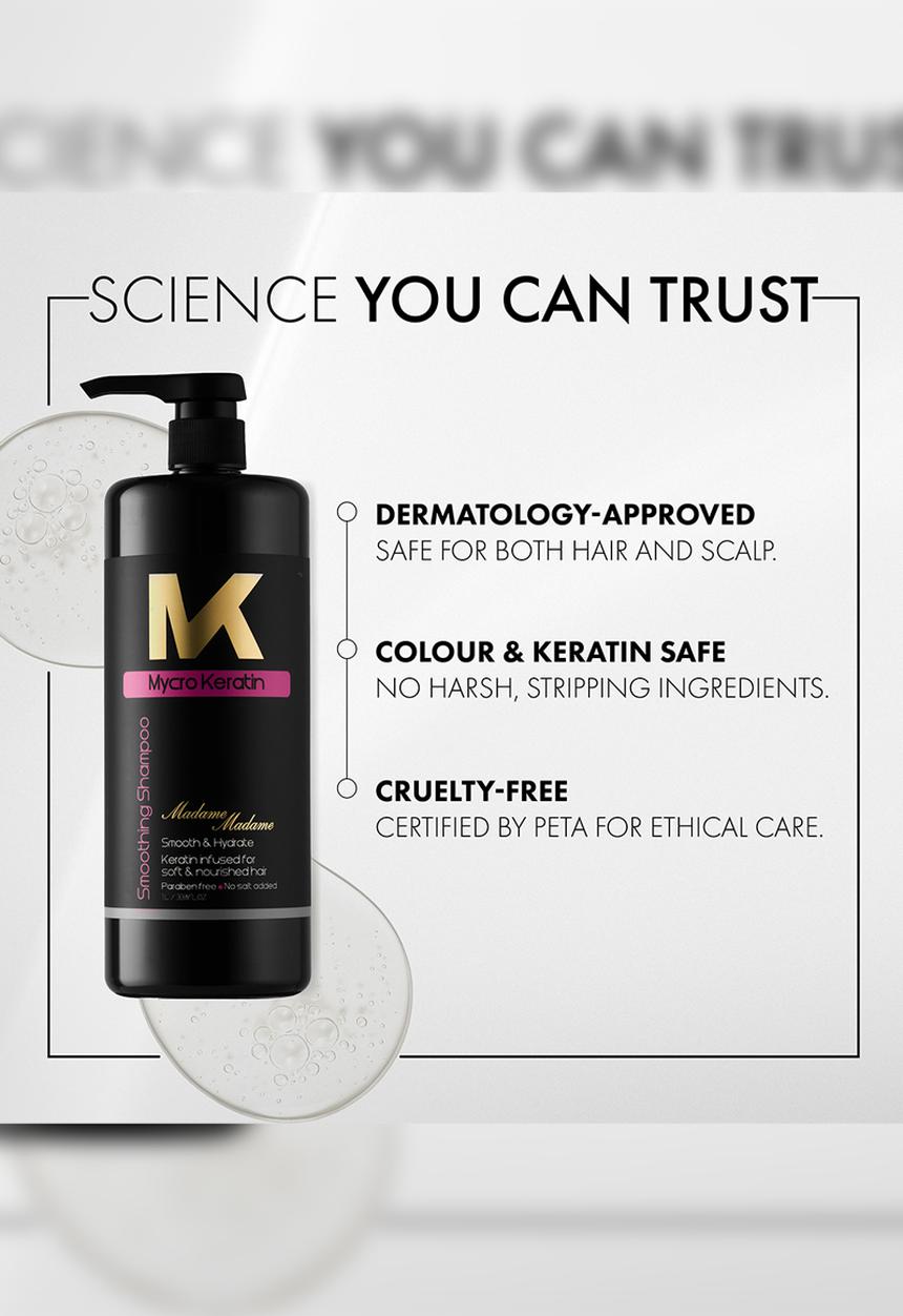 Mycro Keratin - Madame Madame Smoothing Shampoo 1L