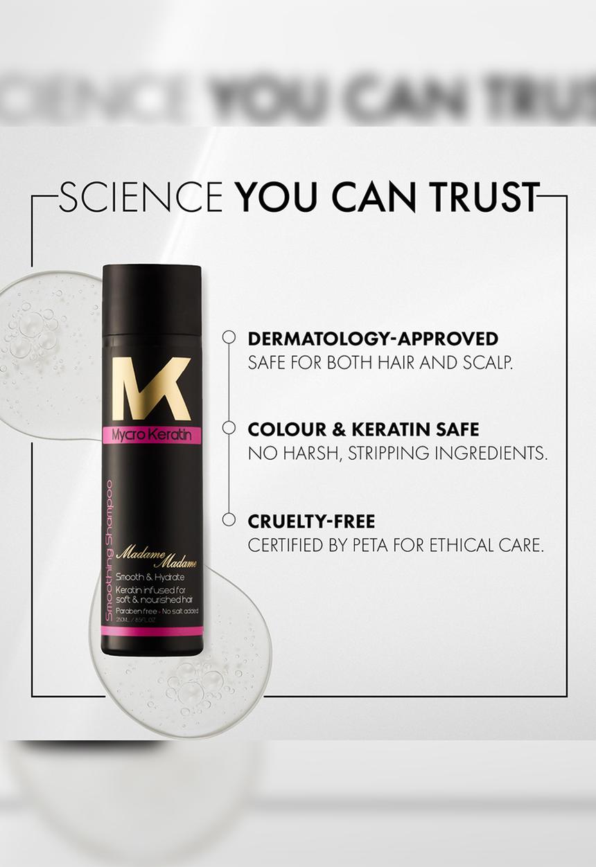 Mycro Keratin - Madame Madame Smoothing Shampoo 250ml