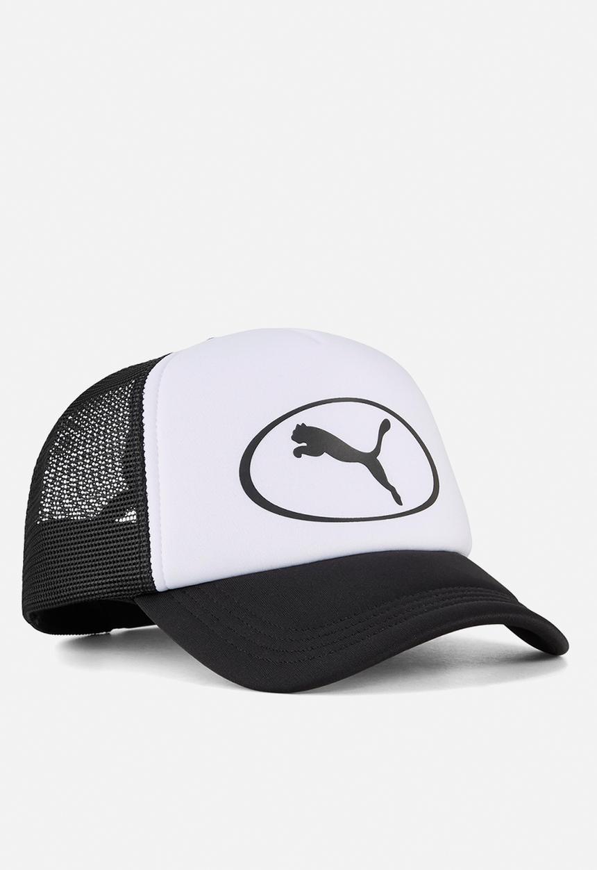 PUMA - Ess Trucker Cap - Puma Black-Puma White