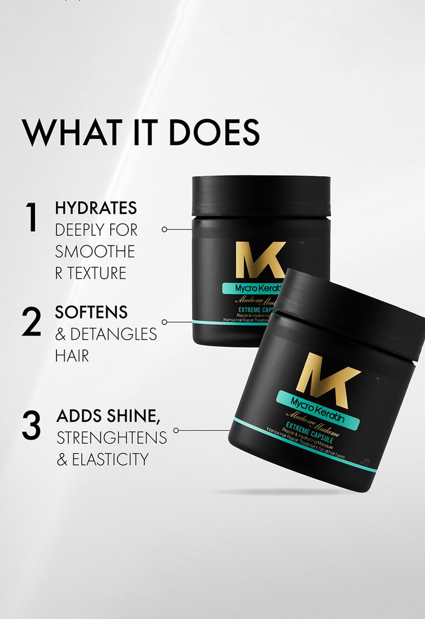 Mycro Keratin - Madame Madame Extreme Capsule Masque 500ml