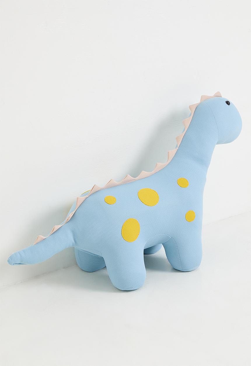 Pop Candy - Dino shaped ottoman - light blue