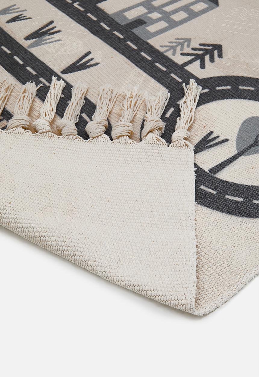 H&S - Scenic road rug - neutral