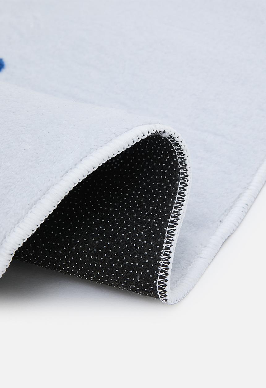 Pop Candy - Dino placement print mat - off white/blue
