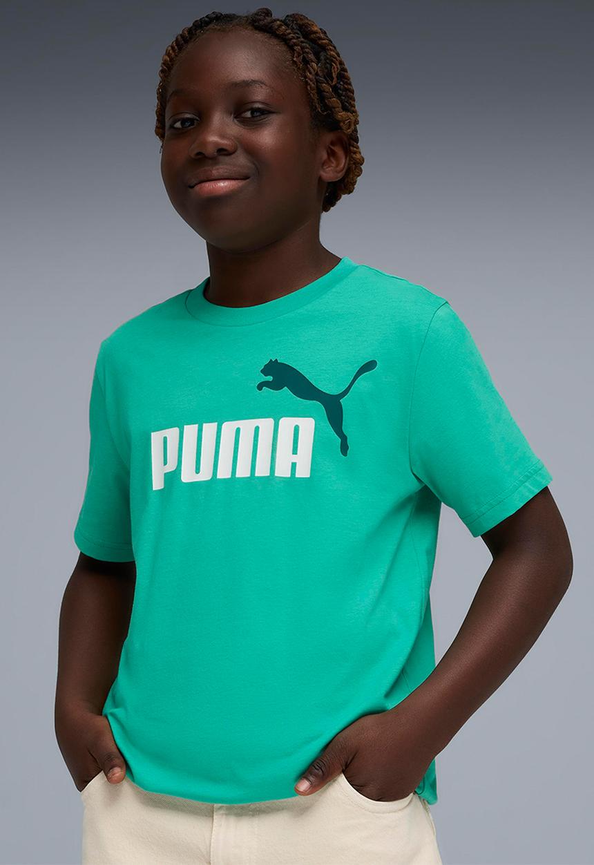 PUMA - Ess 2 Color No.1 Logo Tee B - Vibrant Green