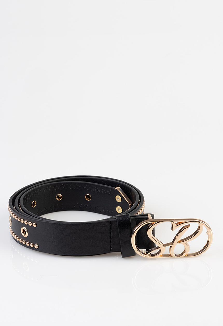 SISSY BOY - Studded belt - black