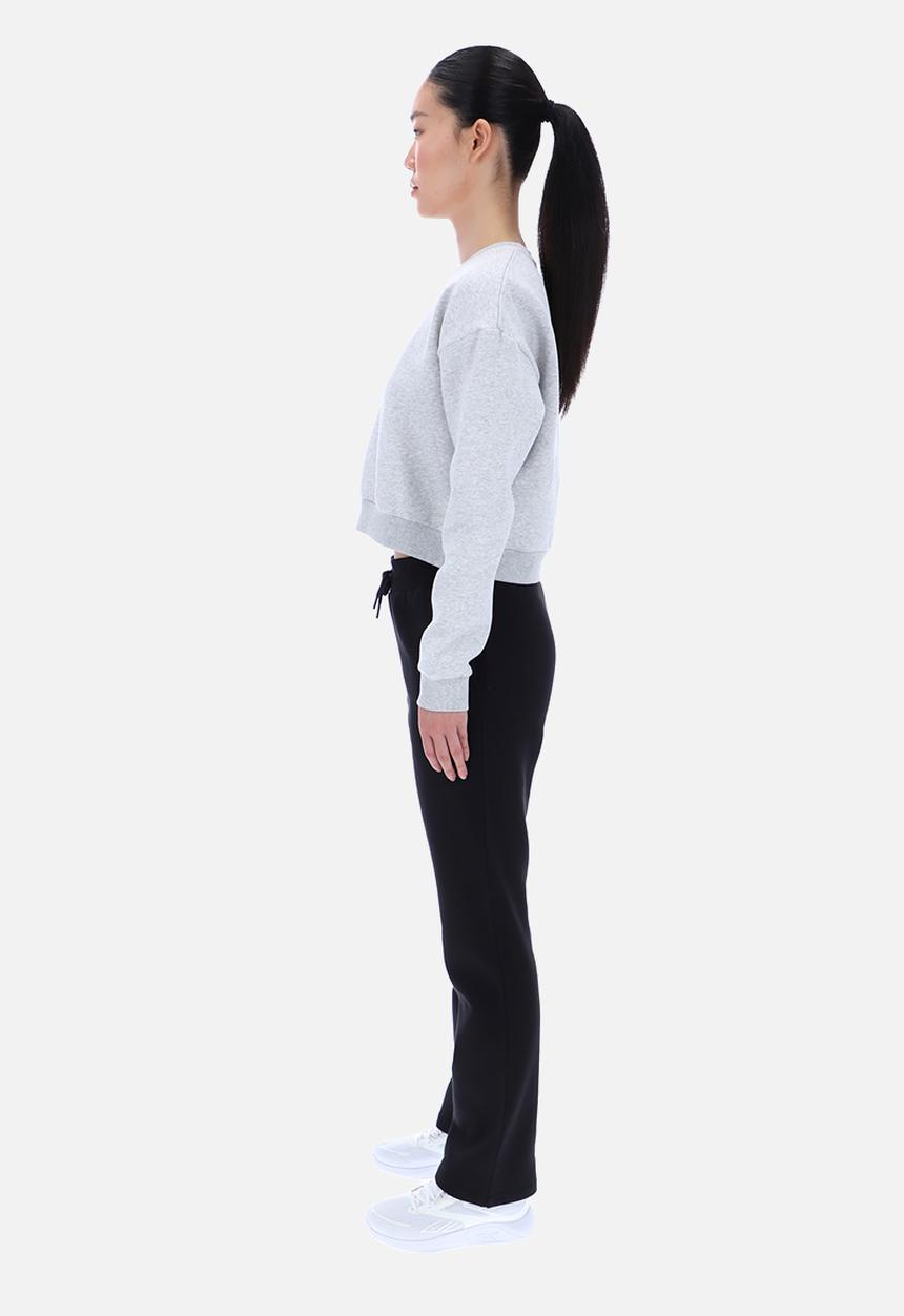 Reebok - Hazel Cropped Sweatshirt - Silver Marl