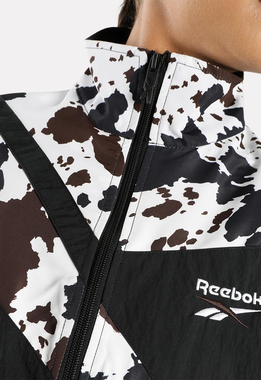 Reebok - Vector Ox Wm Track Top - Ox Print/Black