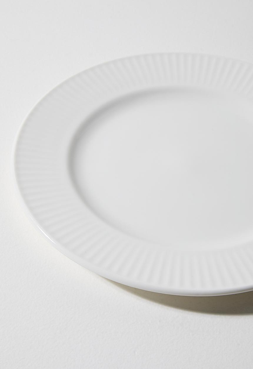Excellent Houseware - Sia porcelain side plate set of 4 - White