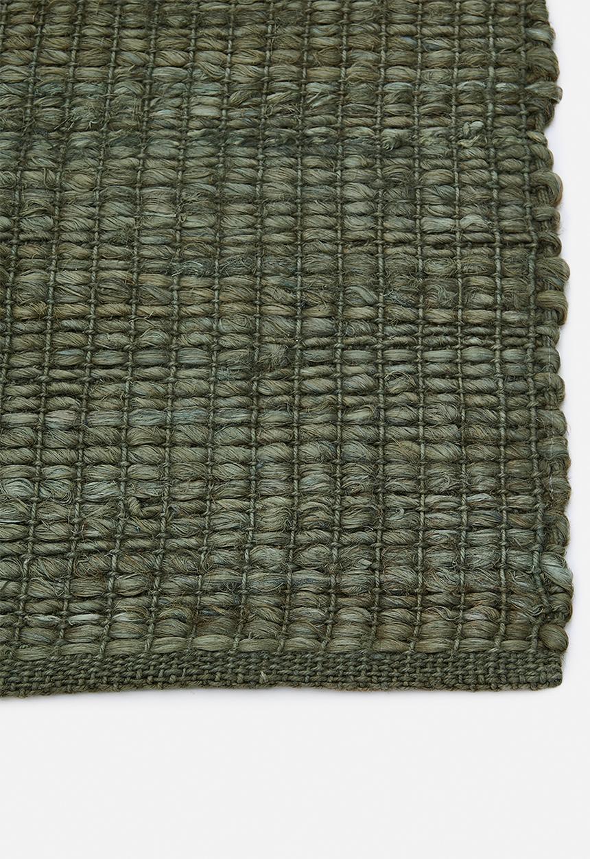 Sixth Floor - Boston Jute Rug - Olive