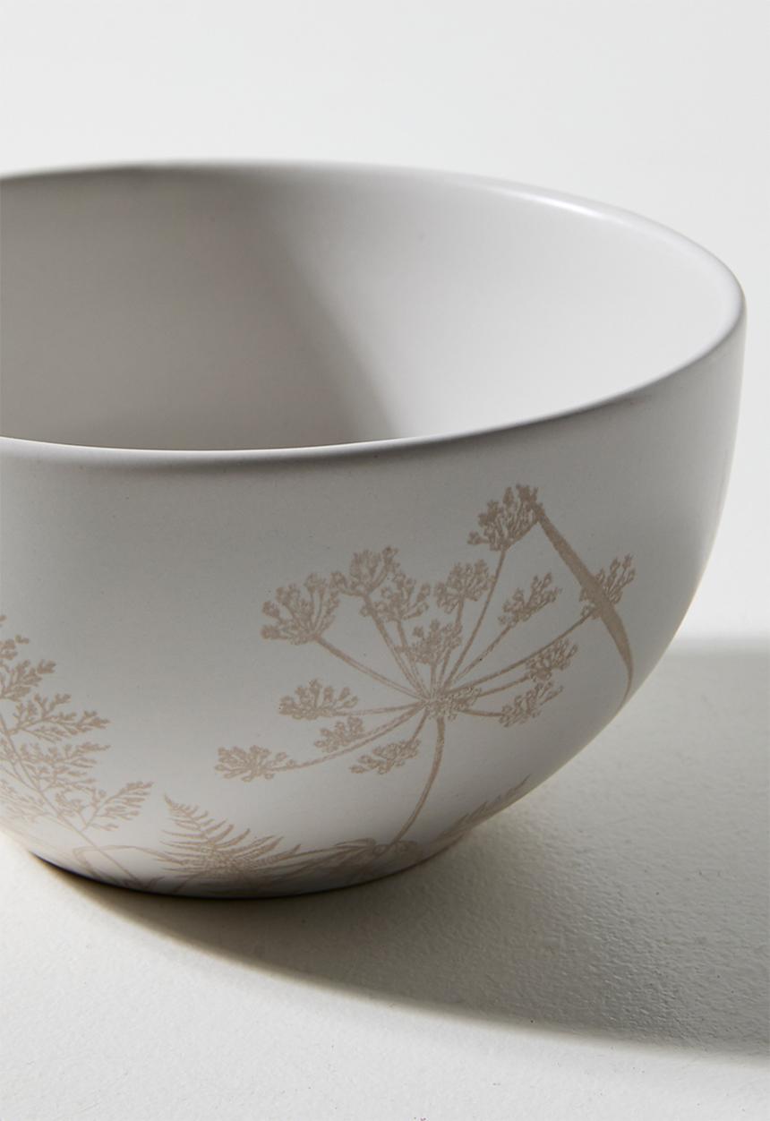 Excellent Houseware - Flora bowl set of 4 - Natural