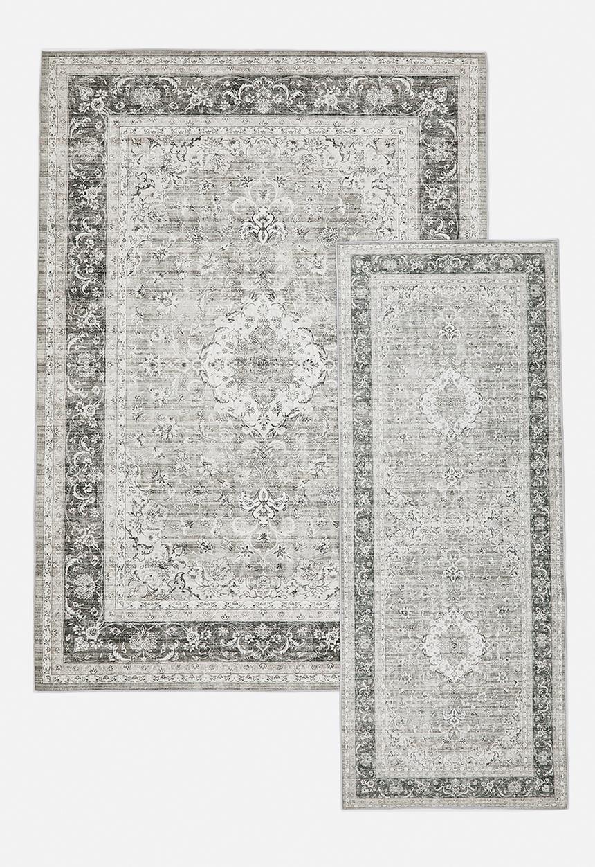 Sixth Floor - Brisbane Seren Antique Rug - Grey