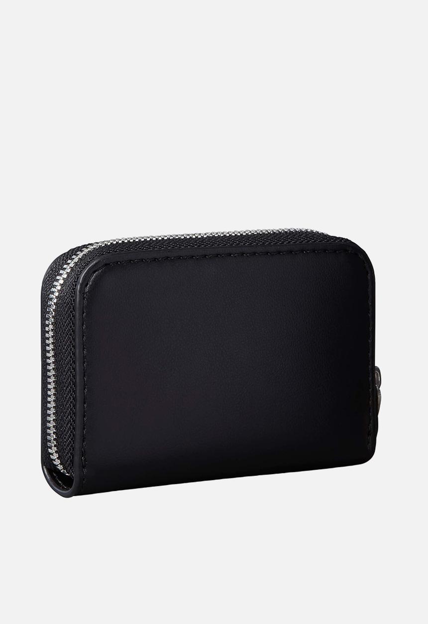 Calvin Klein - Bold ck medium zip around - black/white
