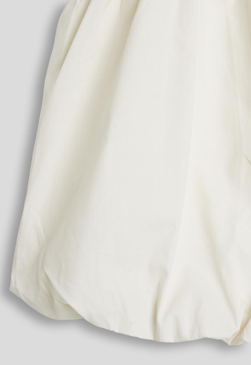 Pop Candy - Sleeveless bubble shirt - ivory