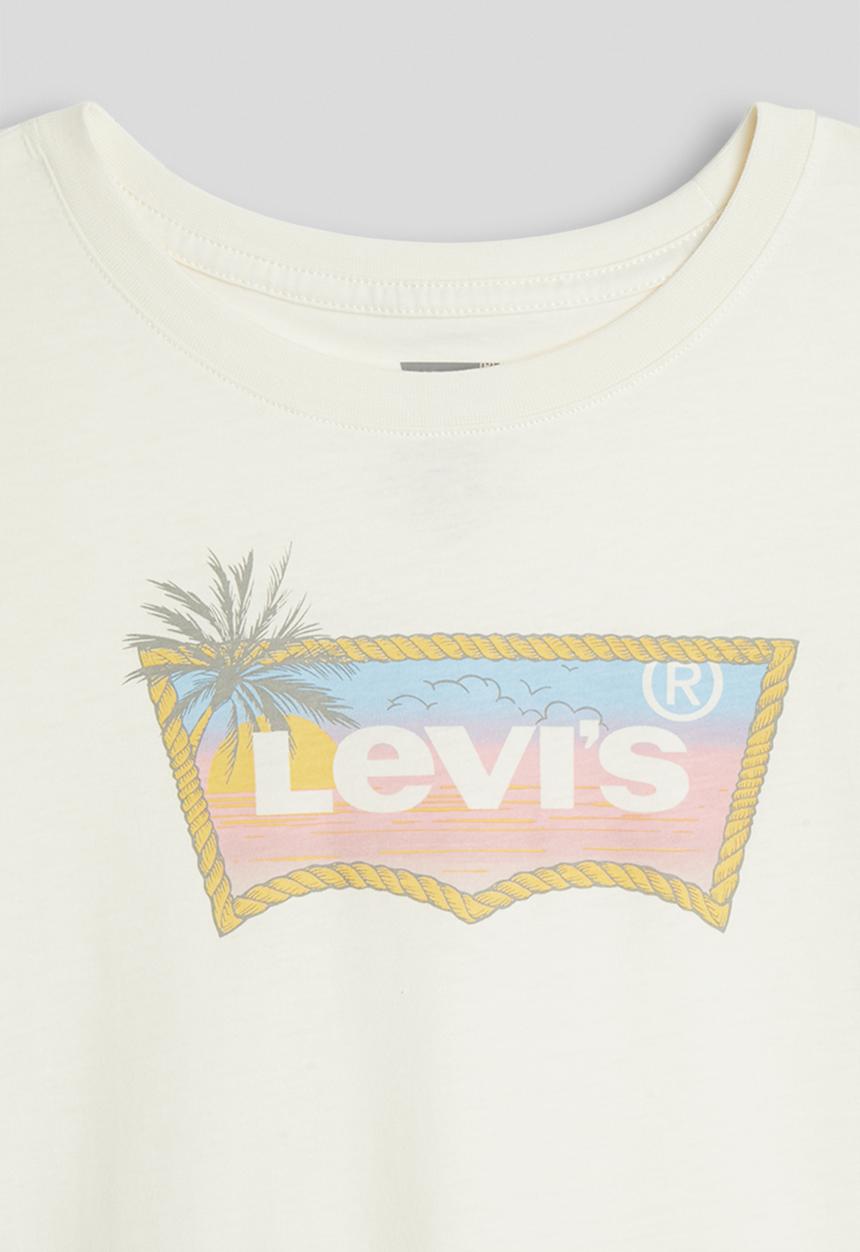 Levi’s® - Lvg Ombre Batwing Ss Tee - Antique White