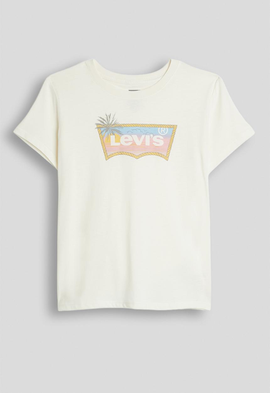 Levi’s® - Lvg Ombre Batwing Ss Tee - Antique White