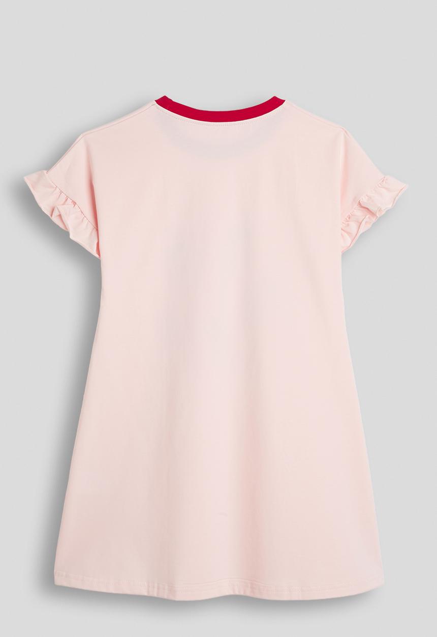 Pop Candy - Strawberry graphic tee dress - pink