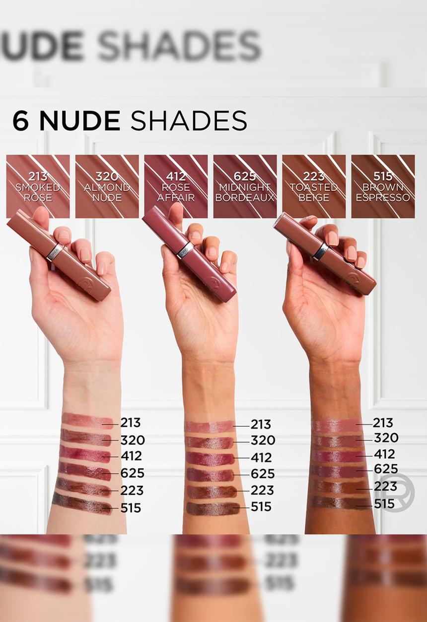 L'Oreal Paris - Infalliable Laque Resistance Nude Confidence - Midnight Bordeaux